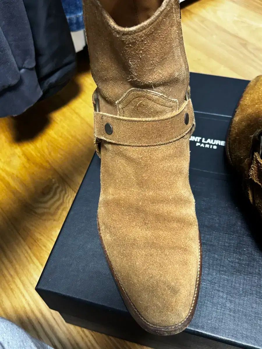 エディシーズン Saint Laurent サンローラン ハーネス ブーツ