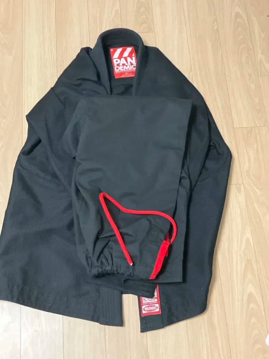 柔術 Jiu-Jitsu パンデミック 柔道着 ブラック