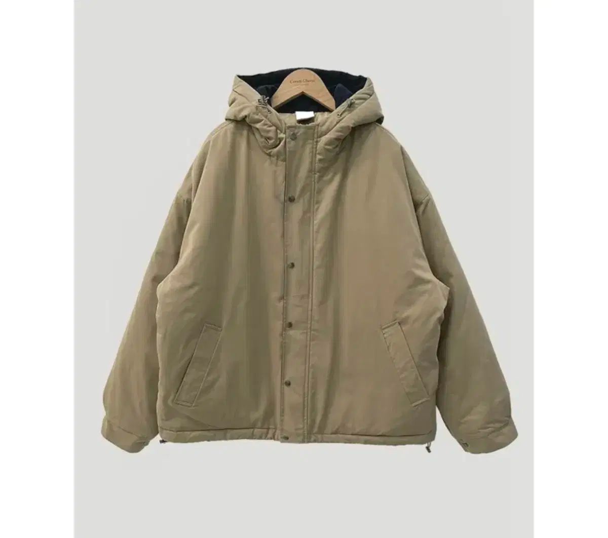 オーバーサイズ バイ ウォーク ジャケット フード ショートダウン GULLKHAN_COM