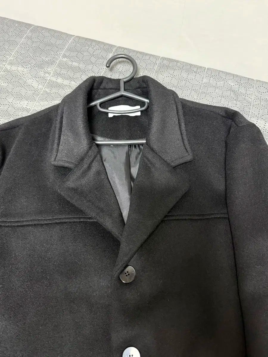 ウール クロップド 3ボタン ブレザー ジャケット