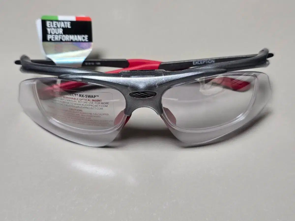 RUDY PROJECT ルディプロジェクト イクセプション フリップUP 変色 スポーツ ゴーグル