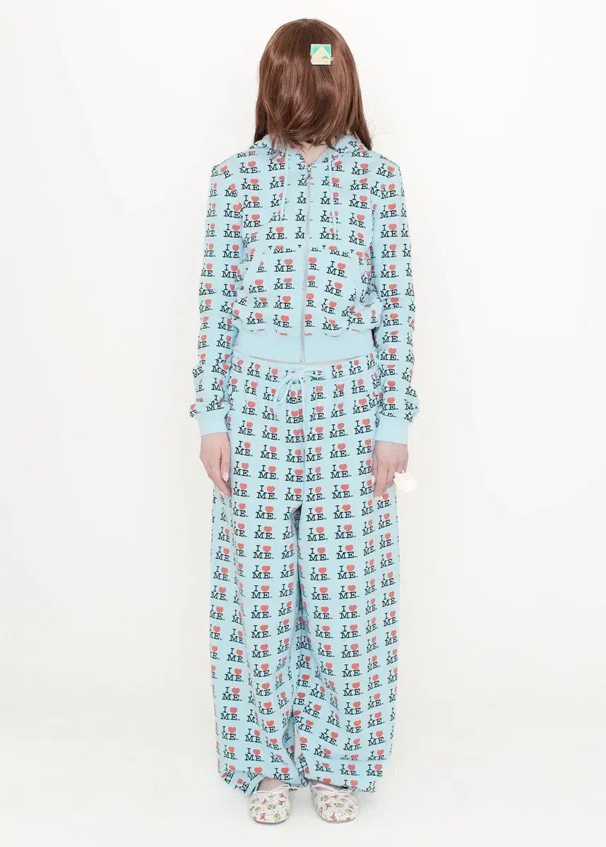 アシュリーウィリアムス I HEART ME BLUE JOGGERS BLUE