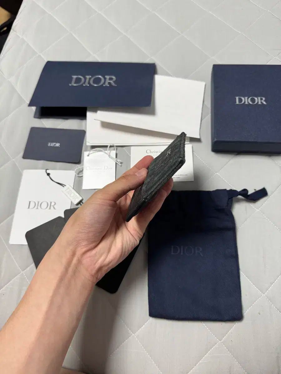  ディオール オブリーク カードウォレット ブラック 長財布 小物