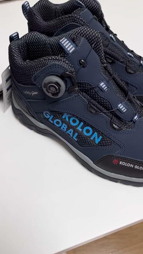 KOLONSPORTグローバル ダイアル メッシュ ノンスリップ安全靴 KG-622