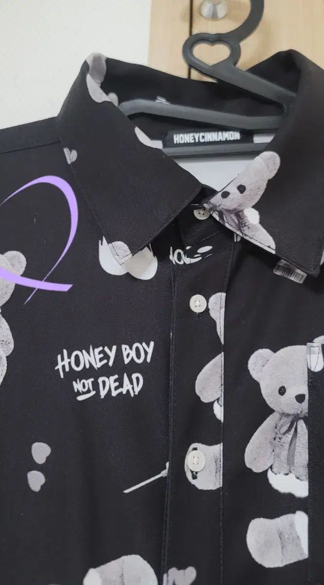Honey Cinnamon sakitクマ オーバーサイズシャツ 地雷系 ヤミカわ