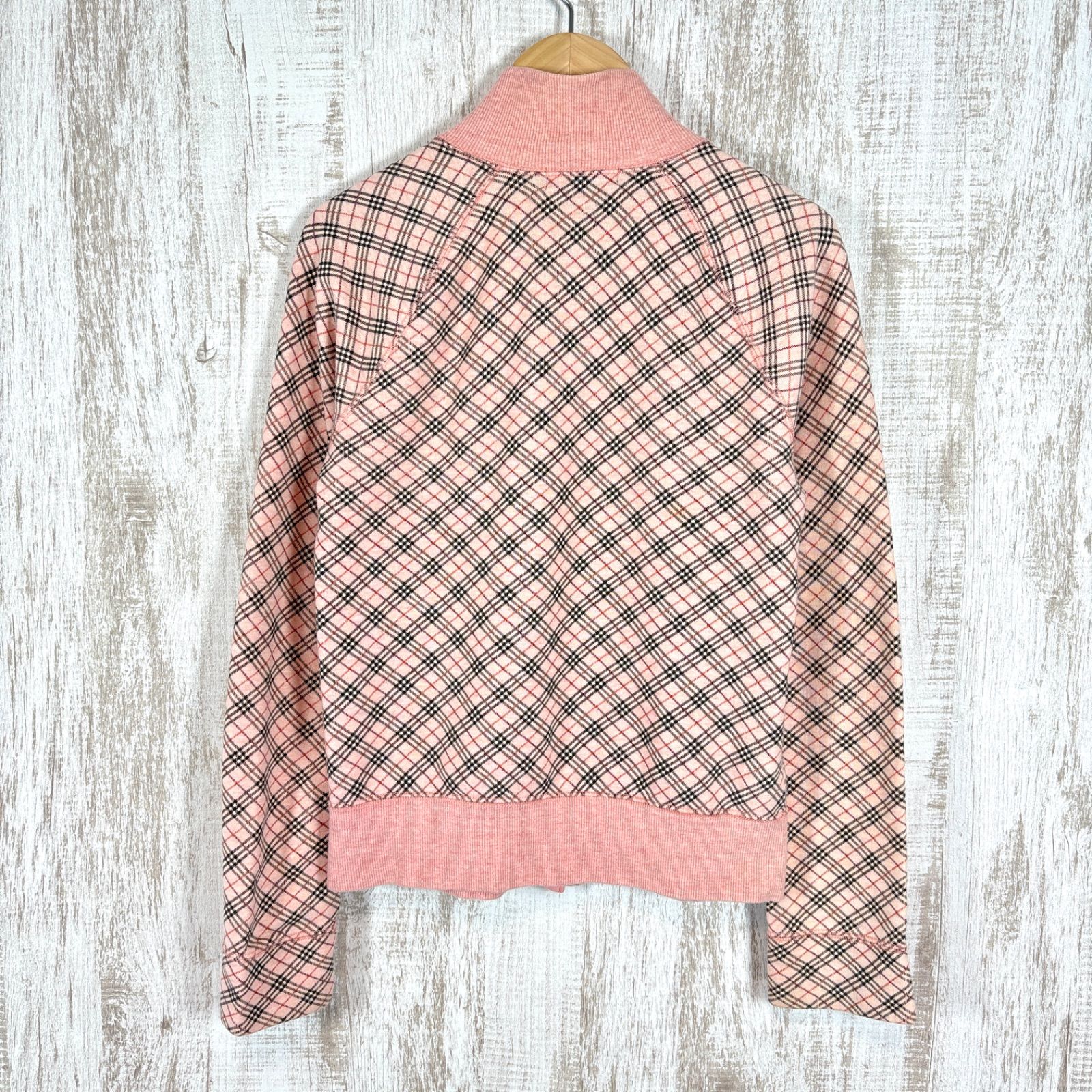 美品✨バーバリーロンドン ブルーレーベル ノバストライプ ホースロゴ