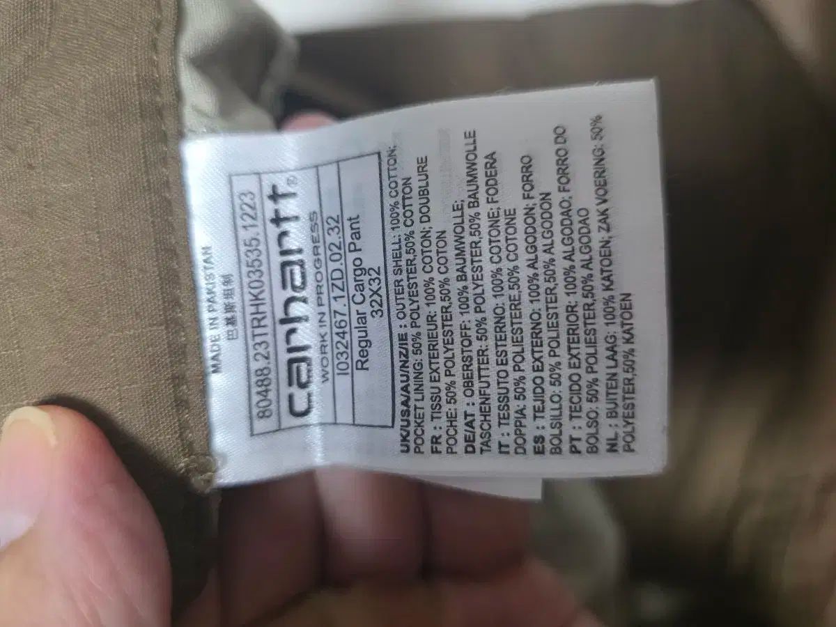 カーハート カーキ カーゴ ズボン メンズ その他 パンツ