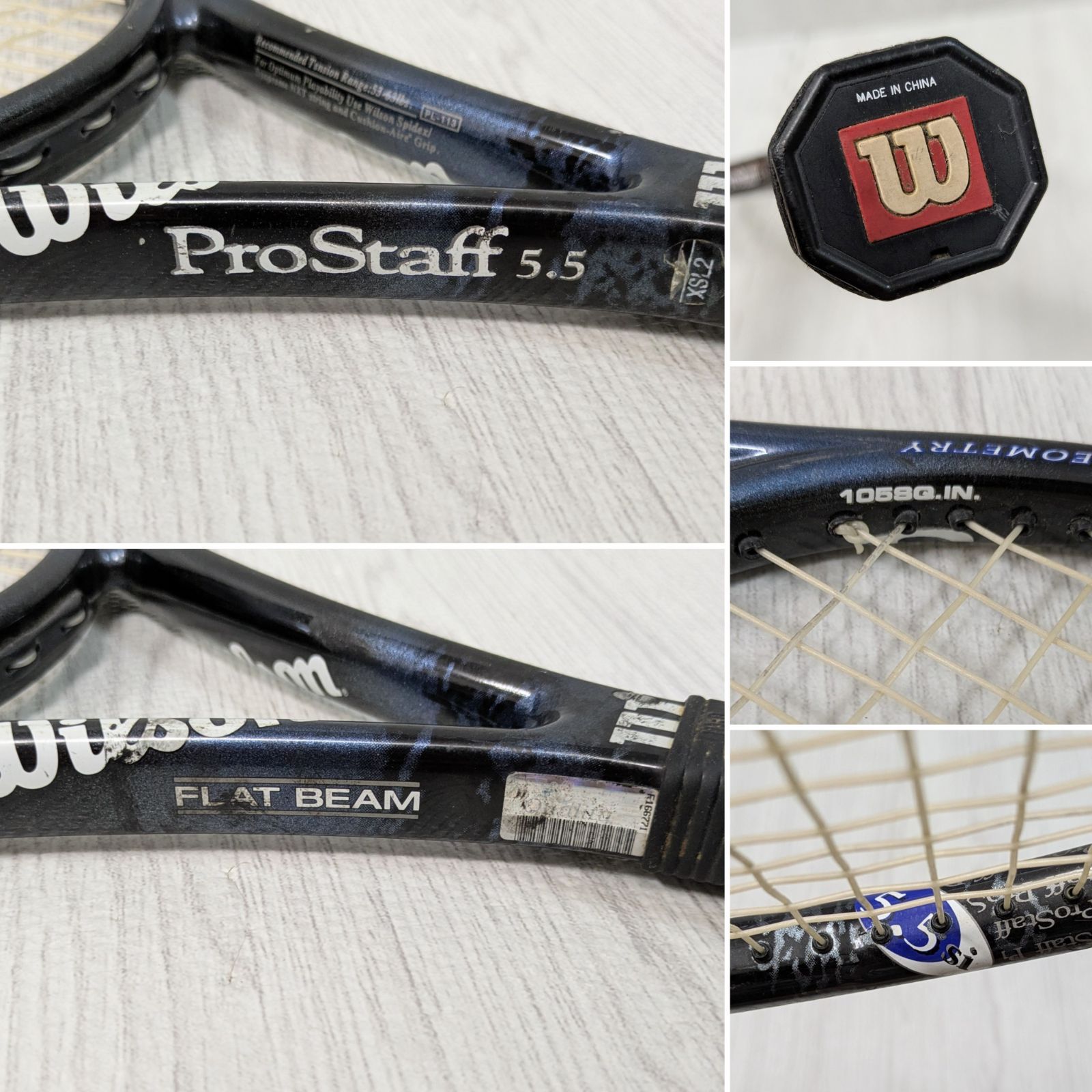 Wilson Prostaff5.5 プロスタッフ テニプリ 切原赤矢 モデル ストア