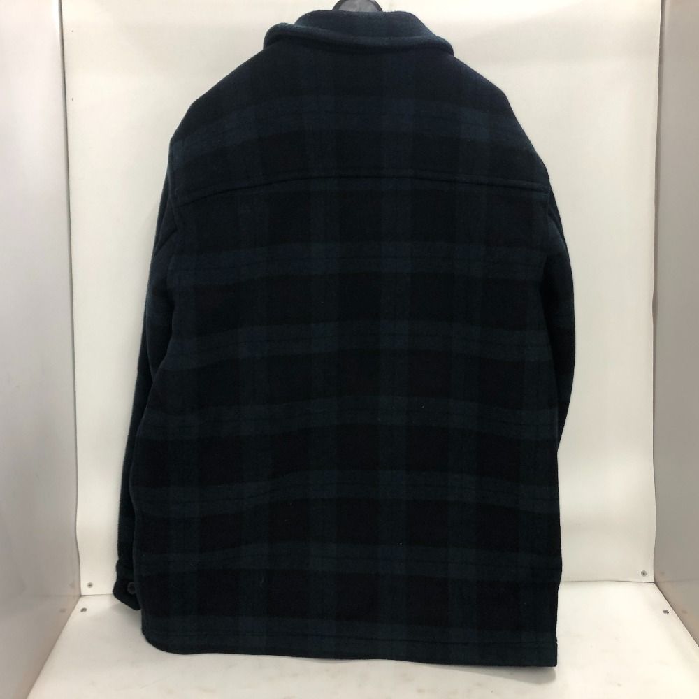 02w20254 GLOVE RALL グローバーオール ウールコート チェック柄 グリーン L イングランド製 メンズ アウター ウール 品