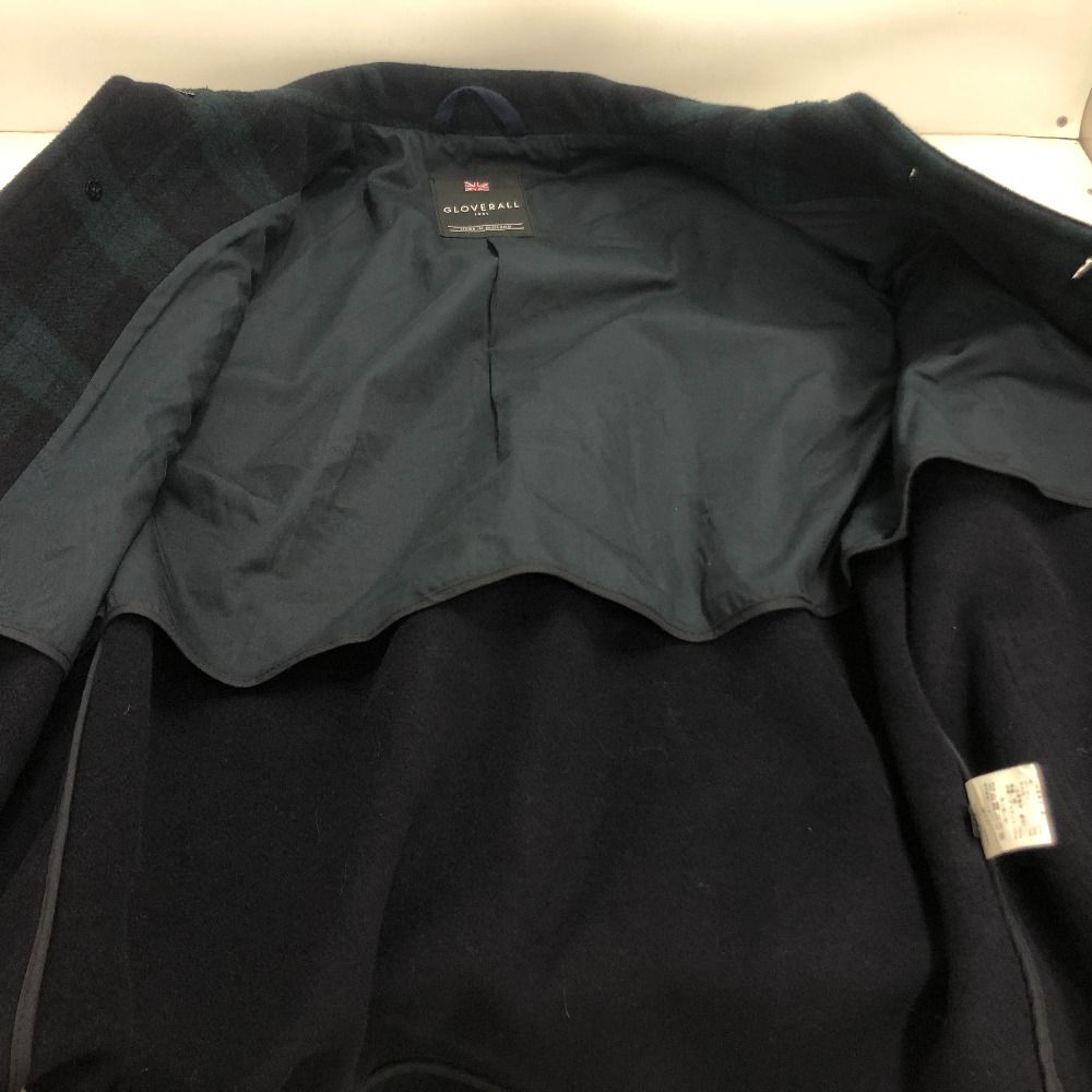 ウールコート チェック柄