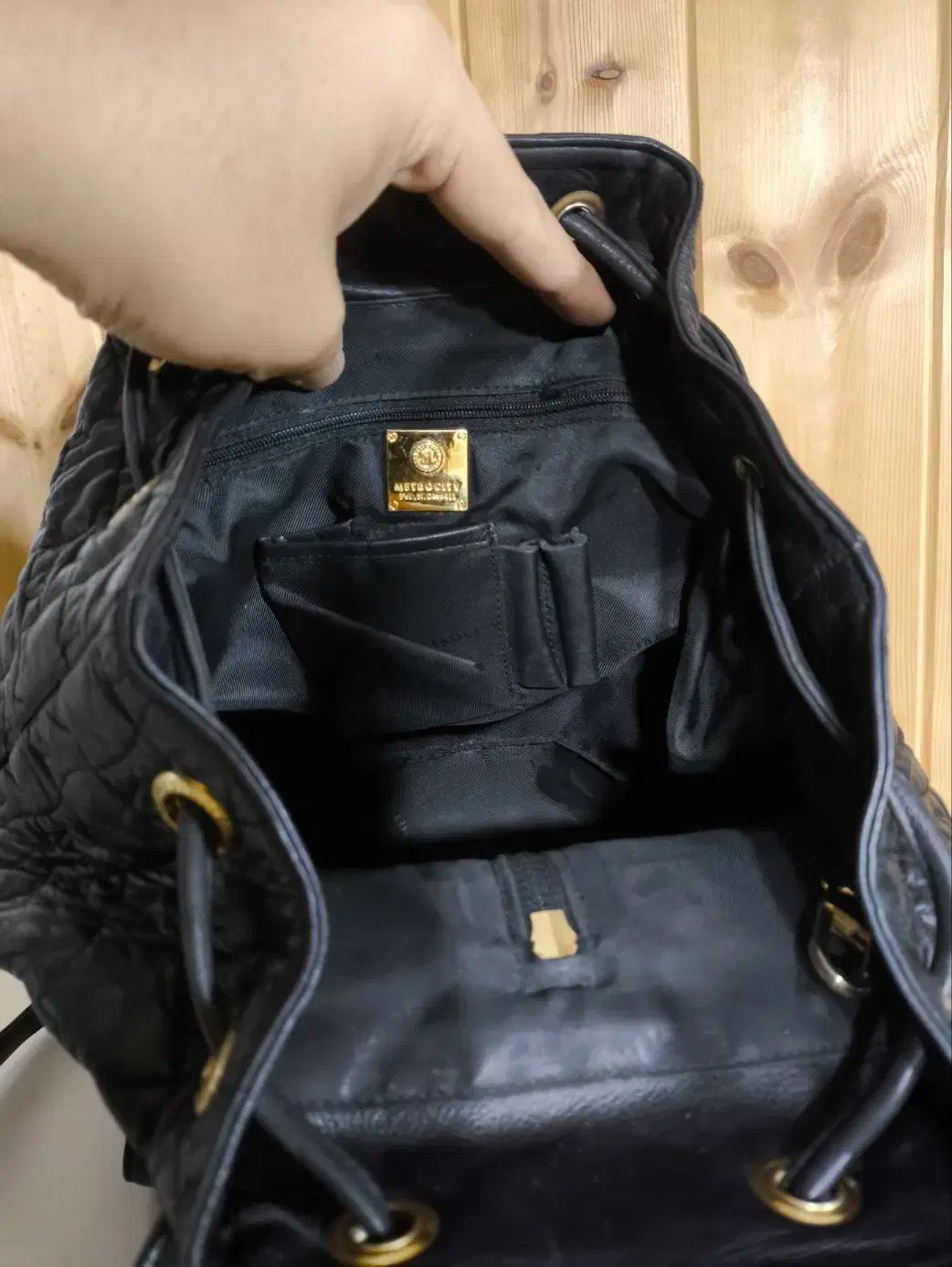 METROCITY メトロシティ キルティング ミニリュック DECORATOM_COM_BR