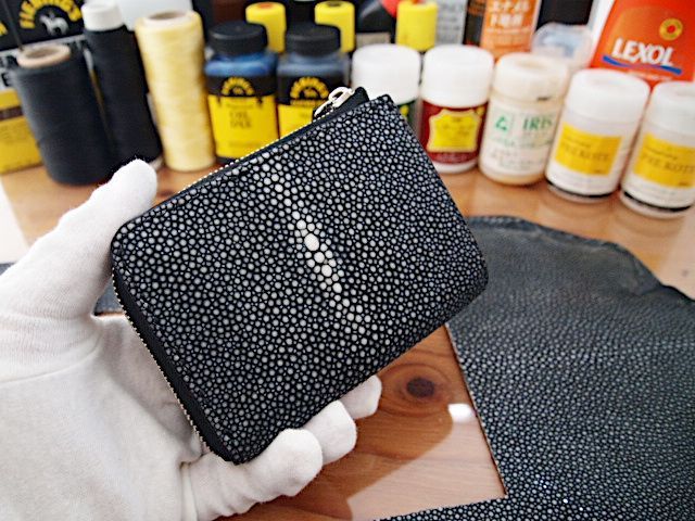 スティングレイで作るL字型のショート財布