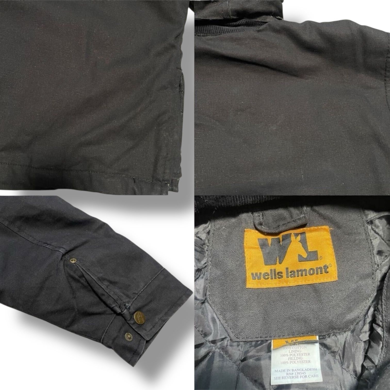 中綿入り フーデッド