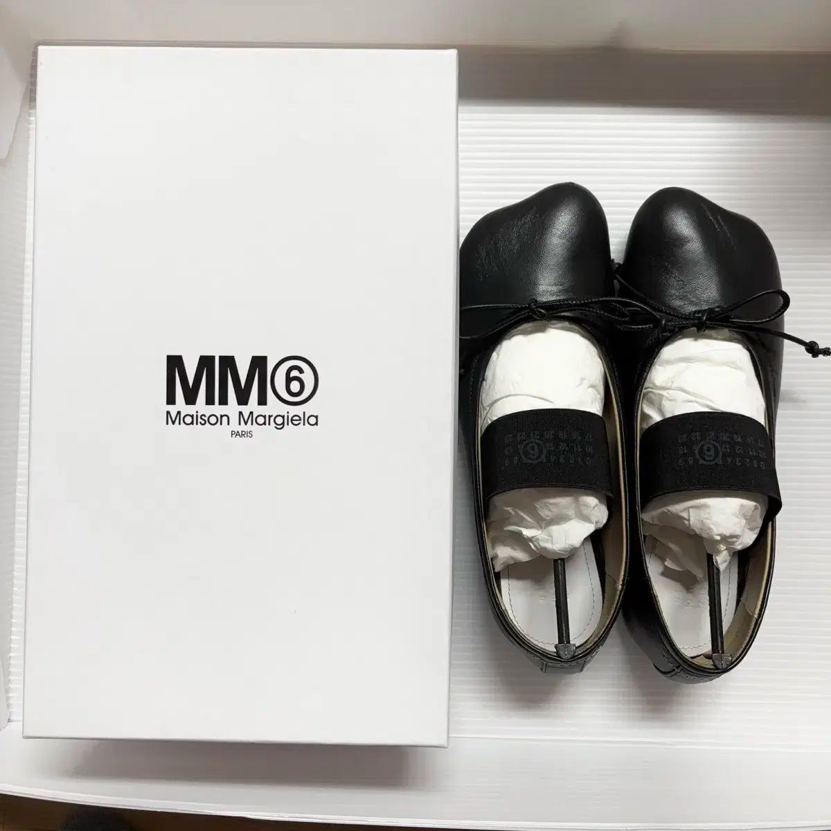 MM6 Maison Margiela アナトミック バレリーナ フラットシューズ