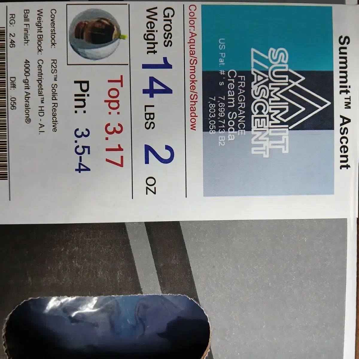  ストーム サミット アセント 14パウンド ボーリング 球 ボウリング スポーツ