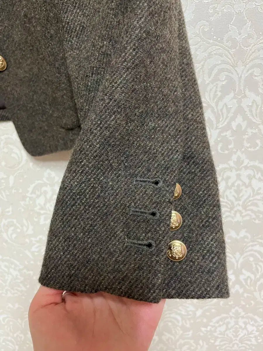 TILL I DIE ティルアイダイ stella wool jacket カーキブラウン