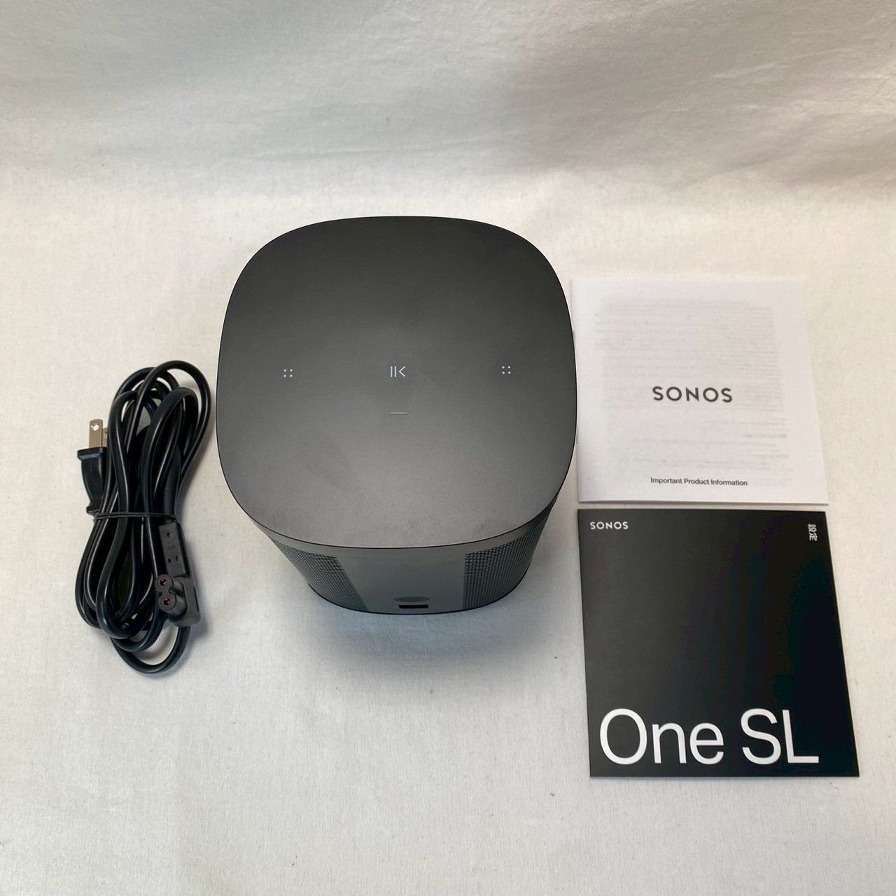 Sonos One SL ブラック スマートスピーカー 本体 説明書付 動作良好 No.4255