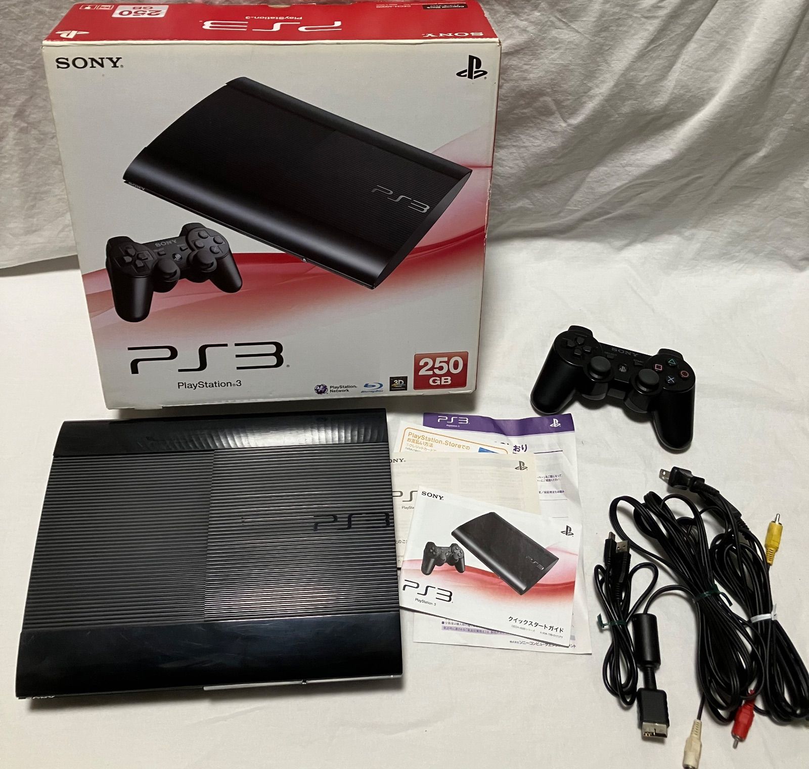SONY PlayStation3 CECH-4000B プレイステーション3 チャコールブラック