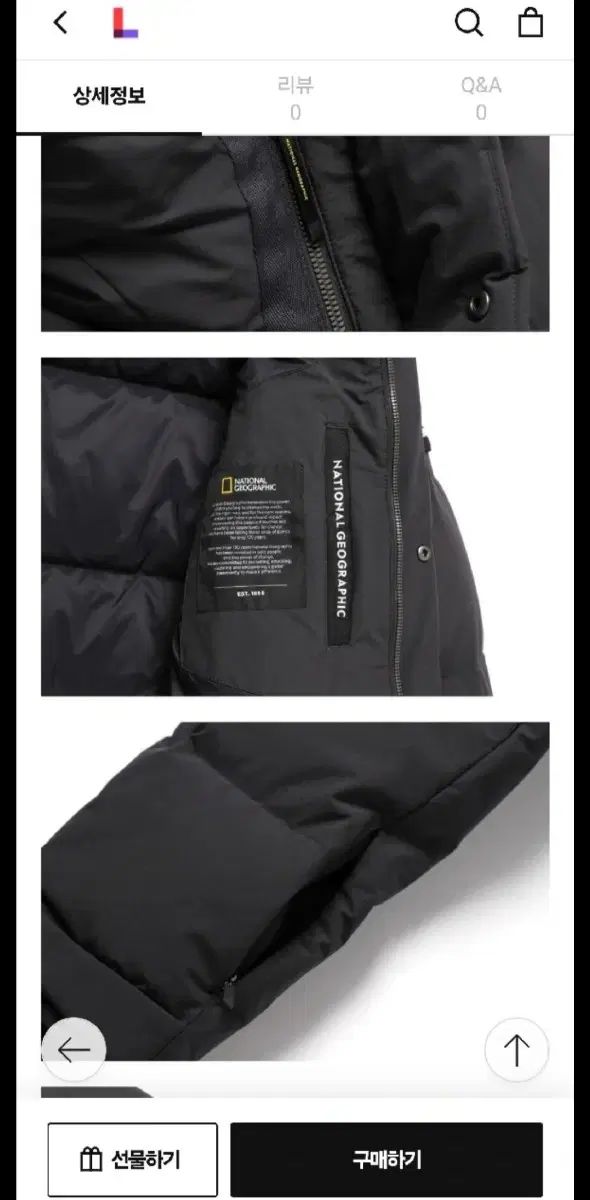 DISCOVERY ロング丈ダウンジャケット