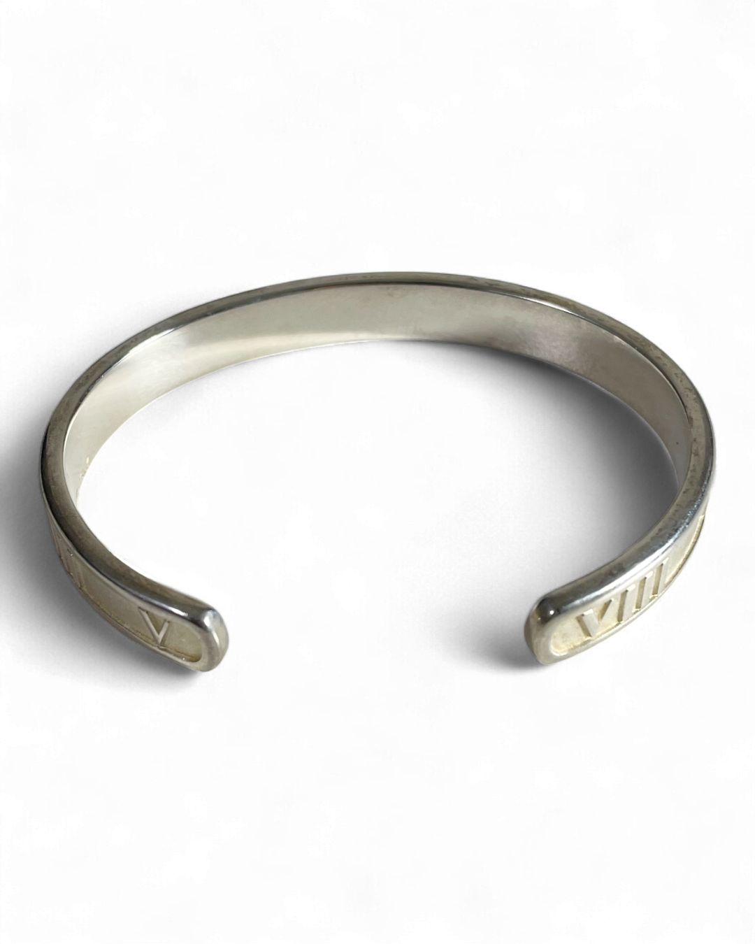 TIFFANY-Co. ティファニー ATLAS アトラス カフ バングル ブレスレット SV 925 シルバー 銀