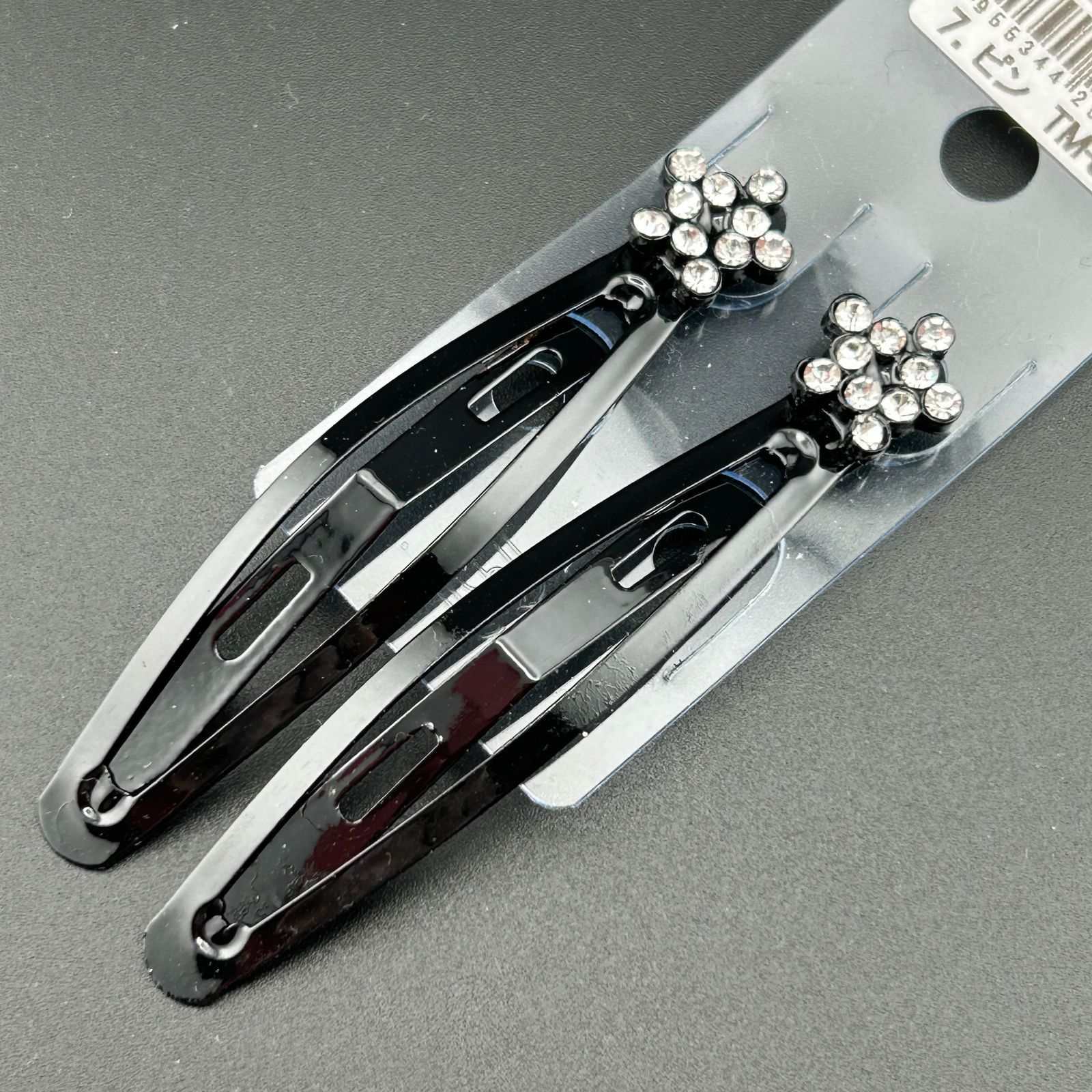 新品　ヘアピン　ブラック ヘアピン アメリカピン 玉付・黒色 ブラック 扱いやすくしっかり