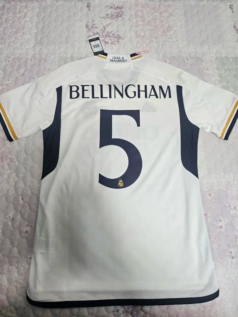 アディダス 23-24 ルマドリード ホームシャツ ジュード ベリンガム 韓国 L
