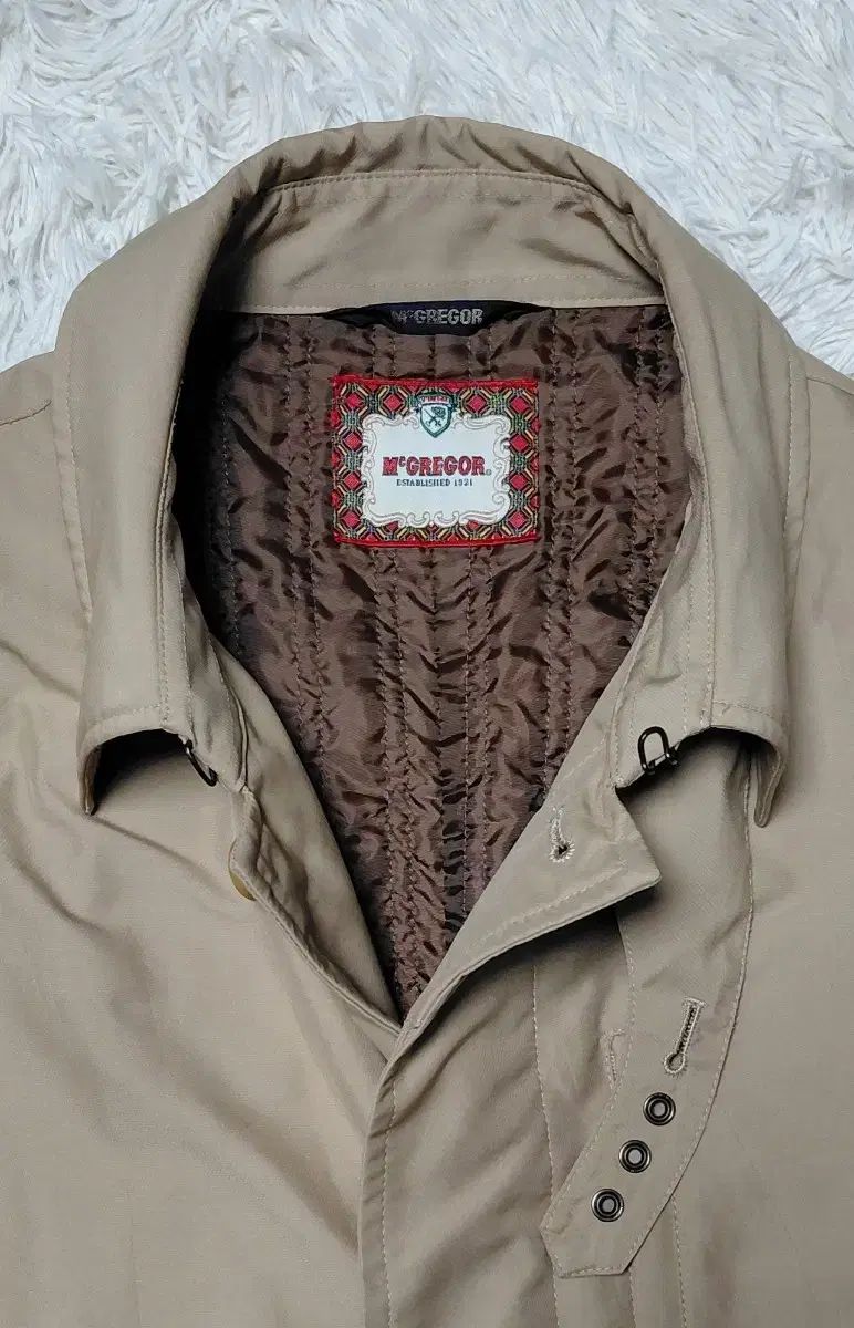 マグレガー メンズ ベージュ トレンチ コート 105