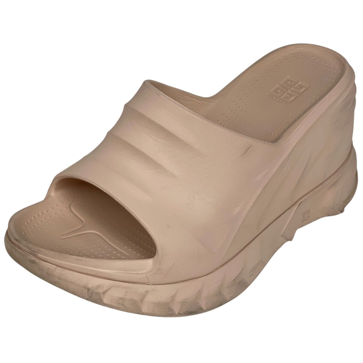 ジバンシィ GIVENCHY マシュマロ ウェッジ サンダル 厚底 メンズ 靴 サンダル ラバー ピンクベージュ レディース