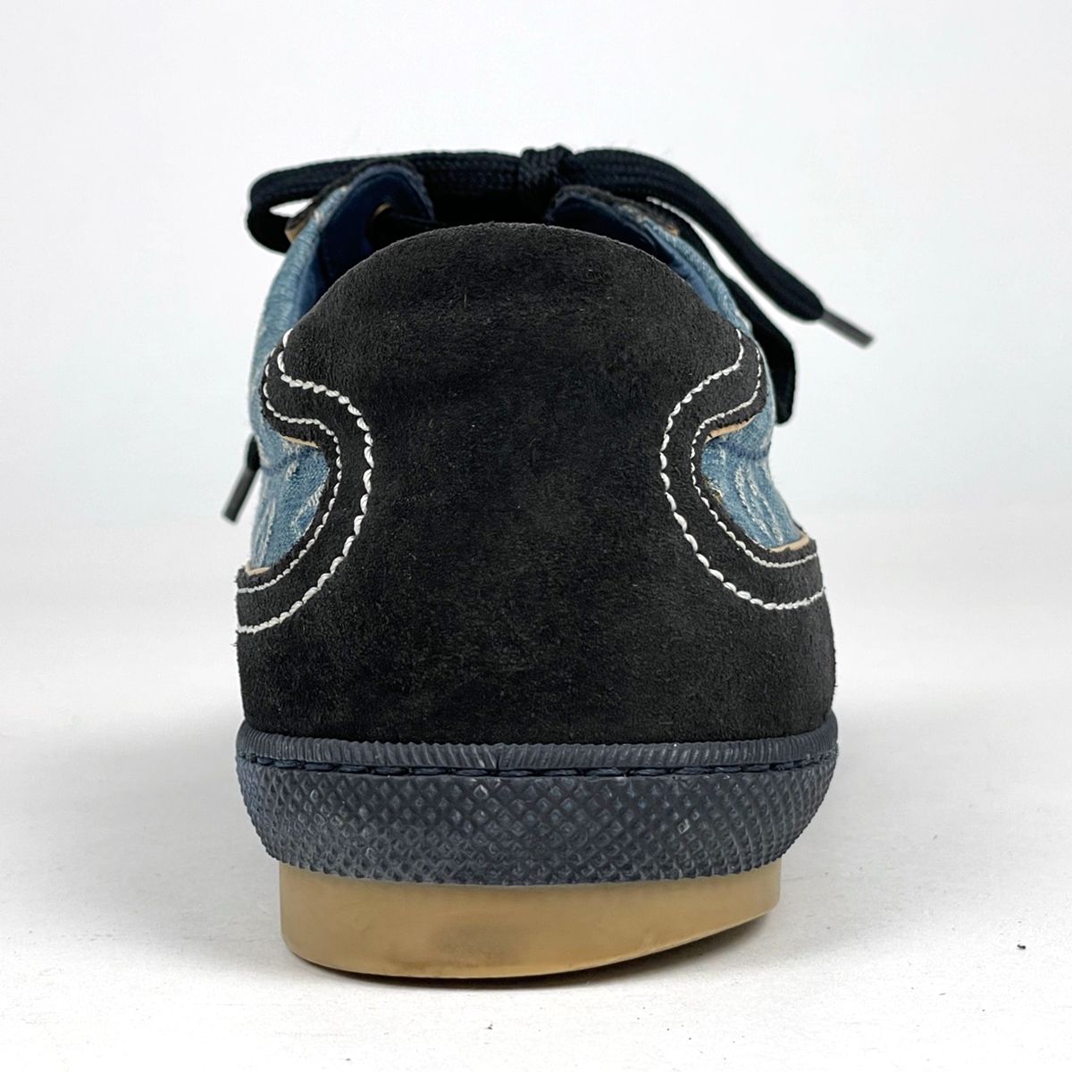  ルイ ヴィトン Louis Vuitton モノグラム スニーカー ローカット 靴 モノグラムデニム スエード ブルー レディース スニーカー 靴