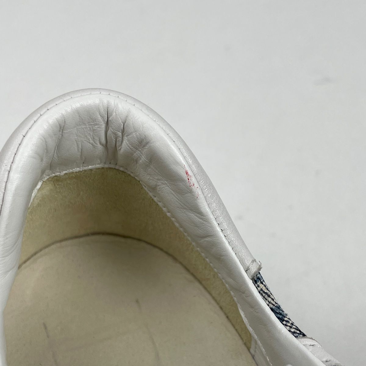  クリスチャンディオール Christian Dior ロゴ スニーカー トロッター柄 ローカット 靴 キャンバス レザー ネイビー ホワイト レディース スニーカー 靴