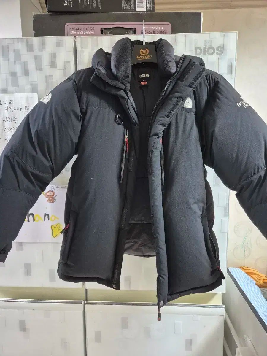 ザノースフェイス ヒマラヤ ブラック ダウン アウター キッズ 150