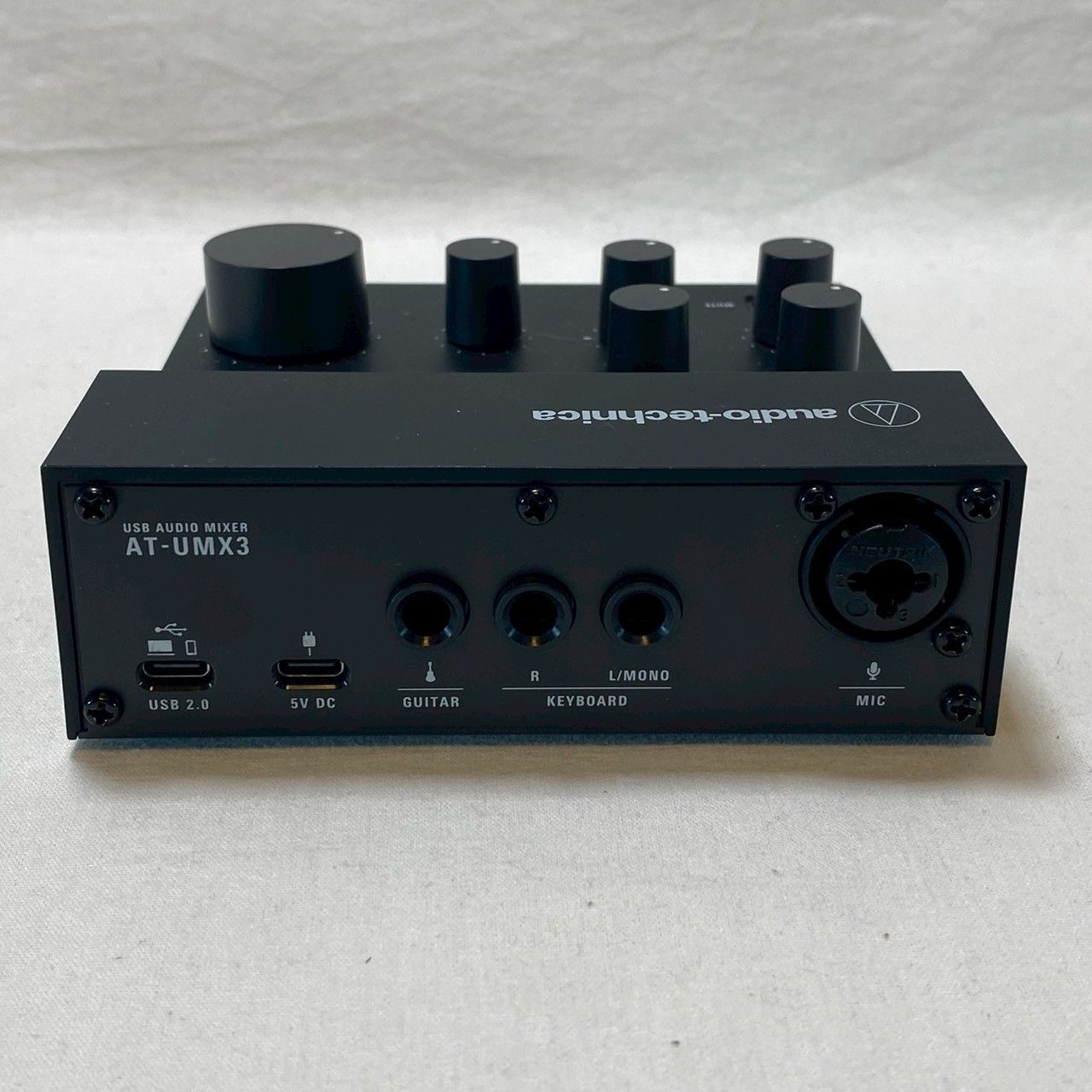  動作良好 audio-technica AT-UMX 3 USBミキサー き No.4204 その他 オーディオアクセサリー