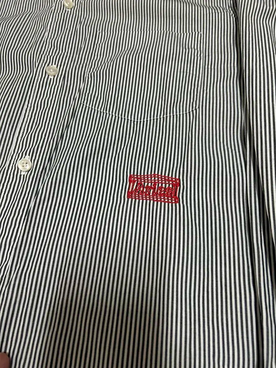 エリーズ ストライプ シャツ Aries Striped Poplin Shirt