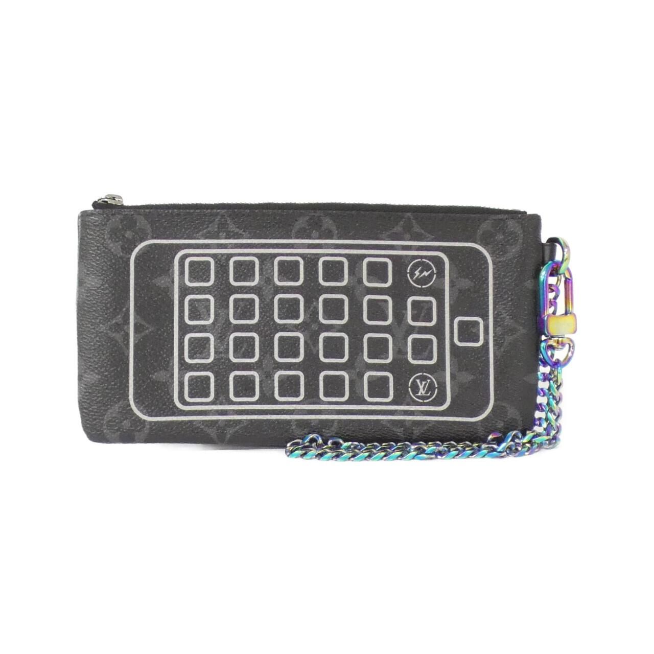 ルイヴィトン モノグラム エクリプス フラッシュ IPHONE ポーチ M64433 ポーチ