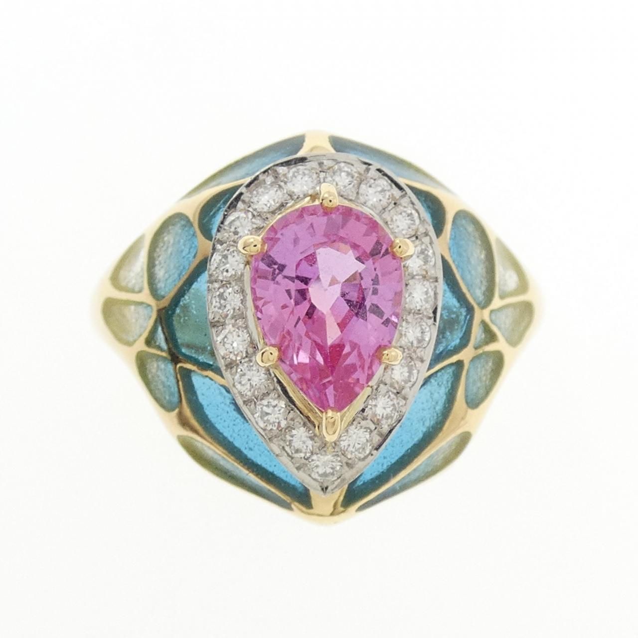 ナカジマ クニオ サファイヤ リング 1.14CT