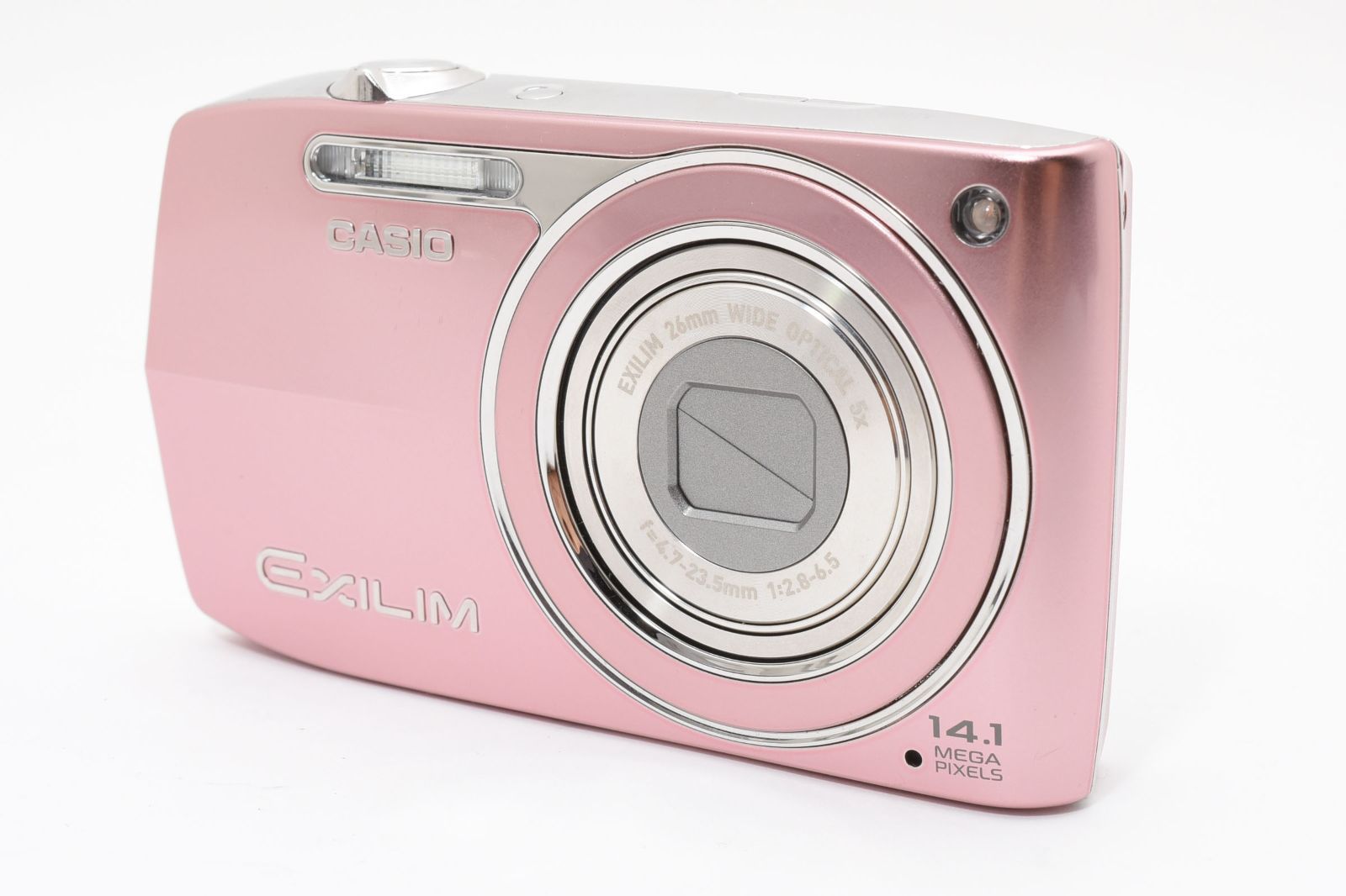  外観 CASIO EXILIM EX Z 2000 ピンク 1410万画素 オート搭載 広角26 mm 光学5倍 長電池寿命 約 ダイナミックフォト対応 コンデジ コンパクトデジタルカメラ デジタルカメラ