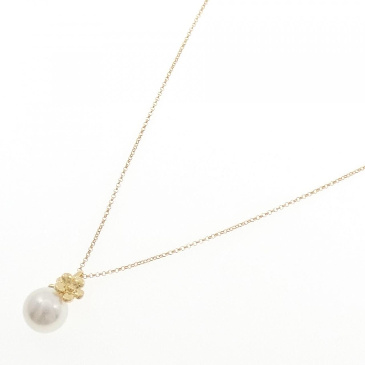 タサキ フラワー アコヤパール ネックレス 8.6mm