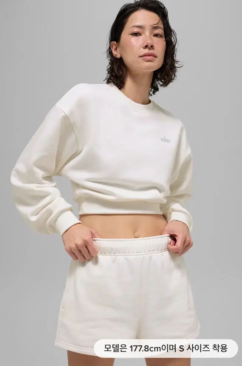 アルロ ALO エーコレイド アイボリー ショートパンツ セット