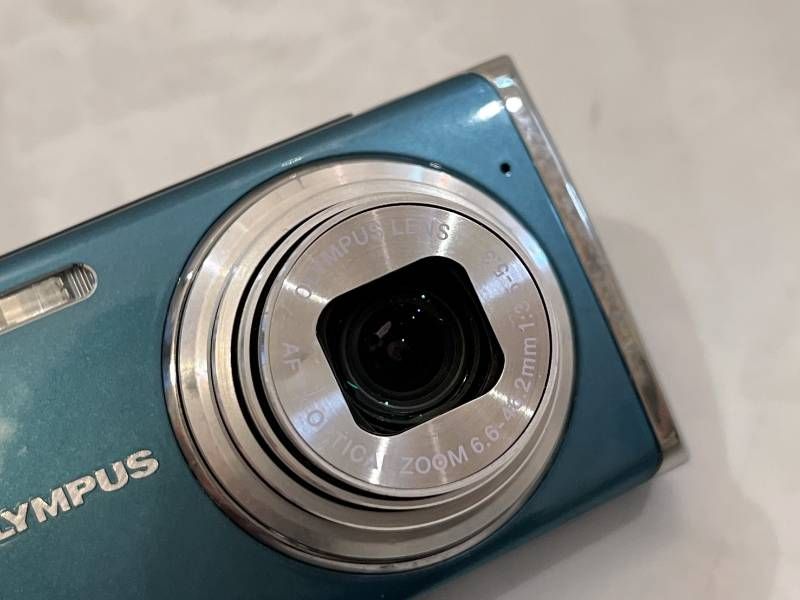 OLYMPUS オリンパス デジカメ u1060 ブルー コンデジ OLYMPUS μ 1060 コンパクトデジタルカメラ デジカメ ブルー オリンパス