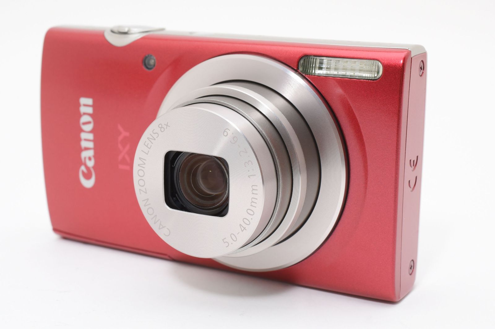 Canon IXY 200 レッド 本体 光学8倍ズーム 2000万画素 薄型 約126 g ハイビジョン動画 720 p 対応
