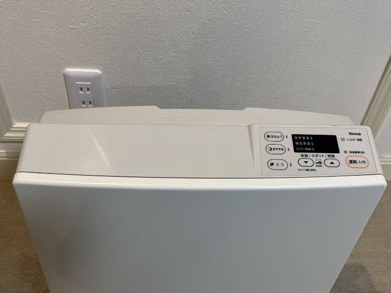 Rinnai ガスファンヒーター SRC-365E 都市ガス用 22年製