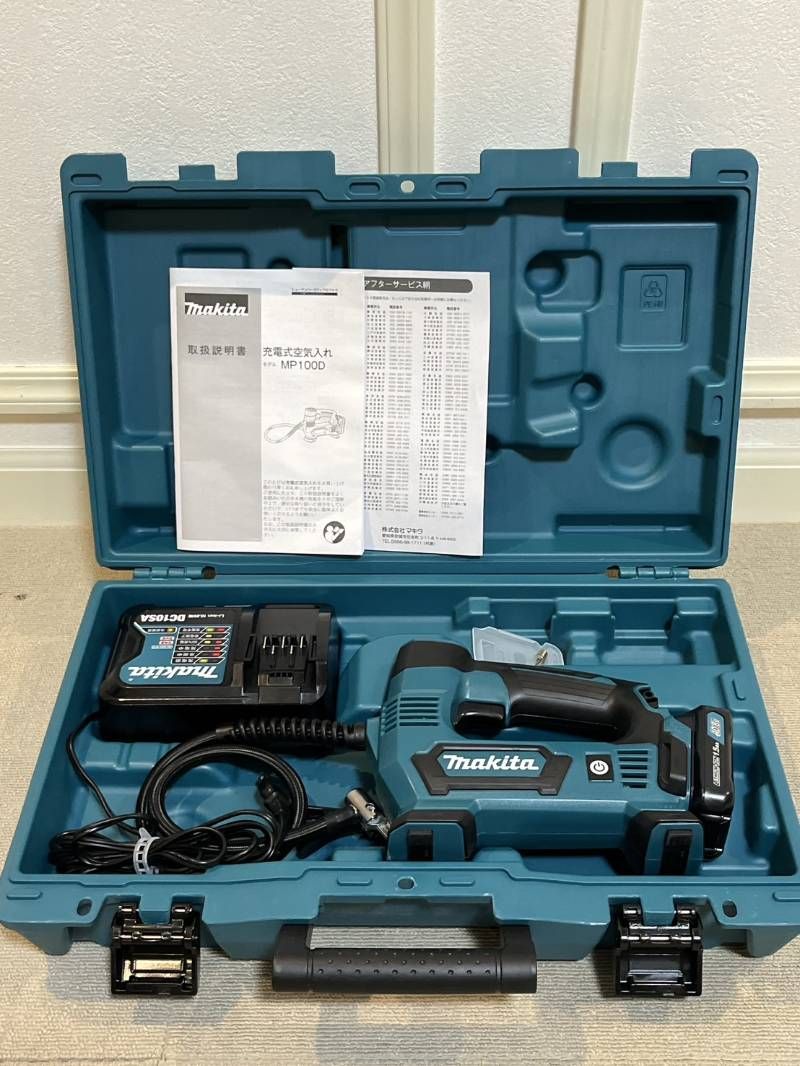 makita 充電式空気入れ 電動空気入れ MP100D 動作 ok! マキタ