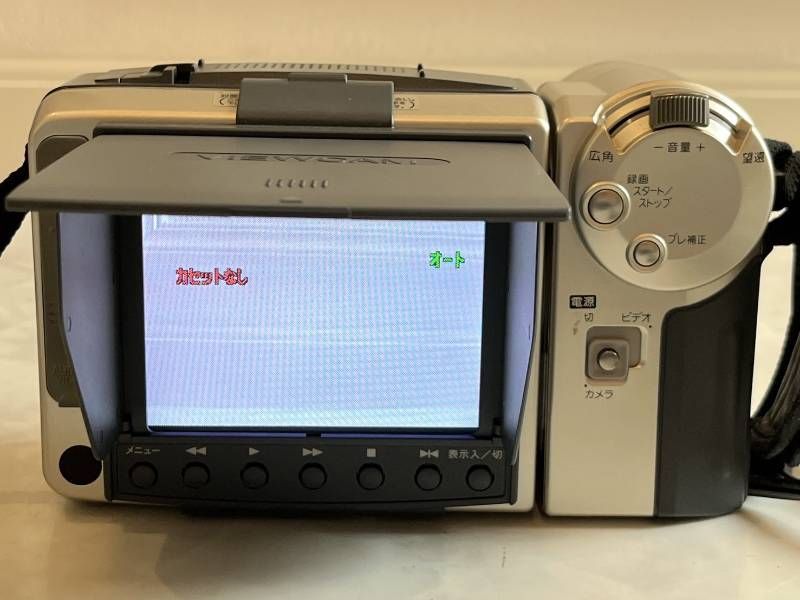 SHARP VL-EL480 ビデオカメラ 本体 SHARP VL-EL480 液晶ビデオカメラ 当時物 現状品