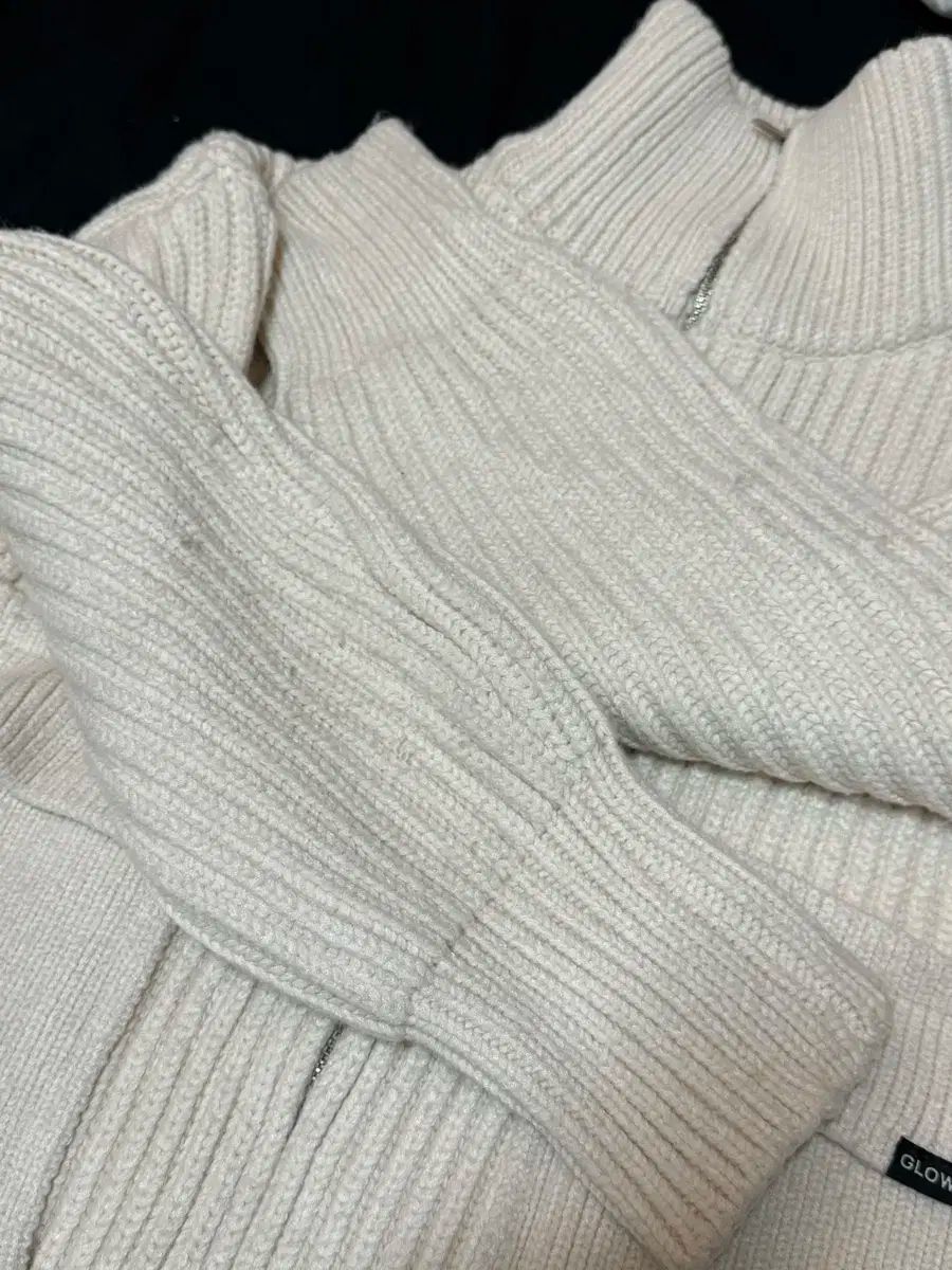  GLOWNY TAYLOR POCKET VISCOSE ニットジップアップ カーディガン 長袖 カーディガン ボレロ アンサンブル