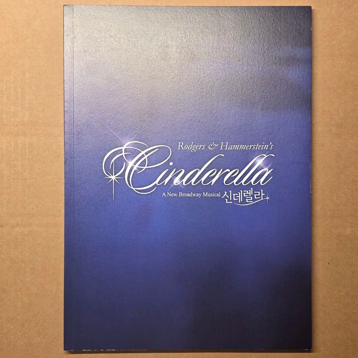 2015 ミュージカル シンデレラ 1次 2次 プログラムブック