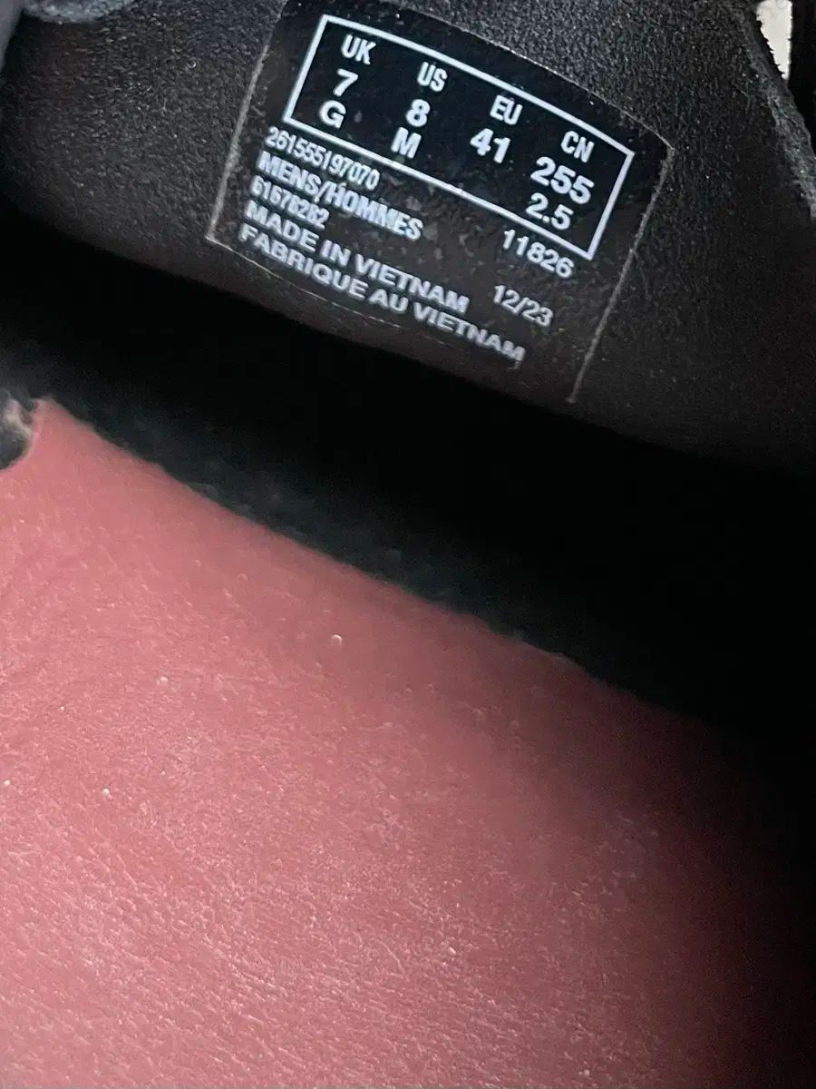 ブラック -255-260