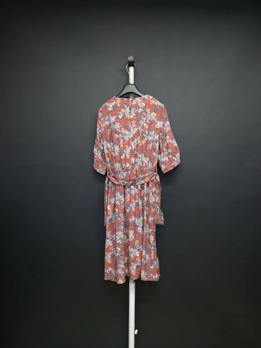 THE IZZAT ザアイザット 春 夏 レーヨン マキシ ロング ONE PIECE F 33-66