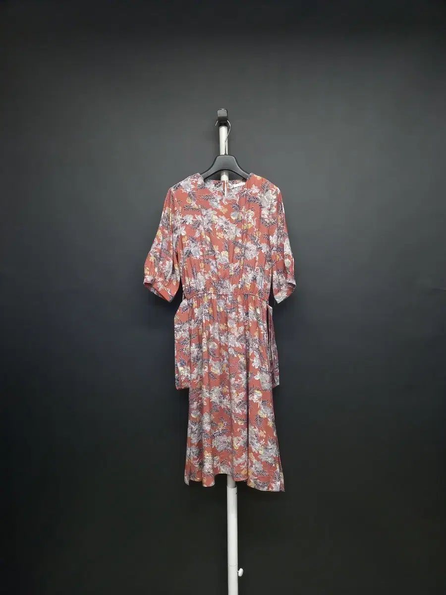 THE IZZAT ザアイザット 春 夏 レーヨン マキシ ロング ONE PIECE F 33-66