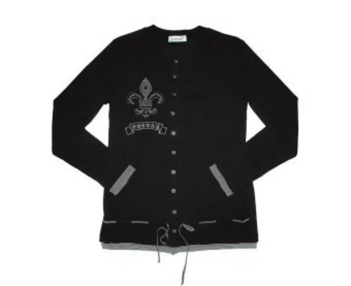 eessaay エッセイ リー リボン カーディガン ブラック