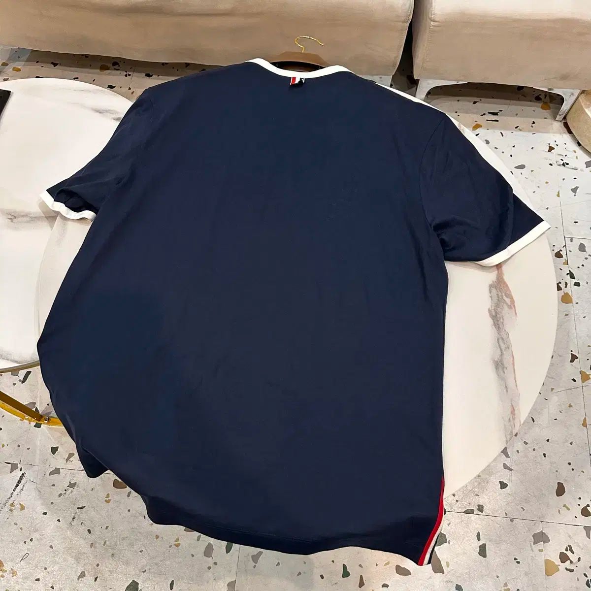 トム ブラウン ラウンド 半袖Tシャツ 5サイズ